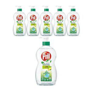 프릴 주방세제 그린파워 레몬그라스향, 700ml, 6개