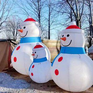 크리스마스 야외 풍선 산타 클로스 공기 눈사람 이벤트 행사 장식