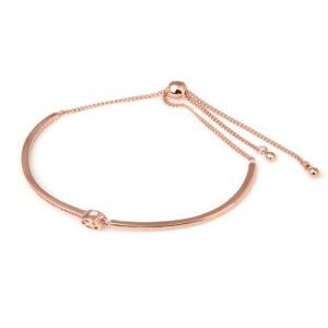 소피아 / 14Kgp 여자 패션 볼드 레이어드 로즈골드 체인 예쁜 우정 팔찌