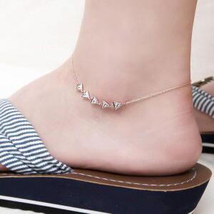 샤트렌 / 14Kgp 여자 패션 볼드 레이어드 로즈골드 체인 예쁜 우정 팔찌