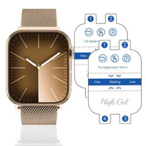 클로버나인 하이겔 HD 복원 커버 애플워치 액정보호필름 1매 1+1