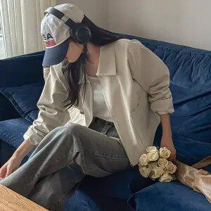 [제작/빅사이즈]이블렛 코에던 코튼 집업 자켓 제이스타일