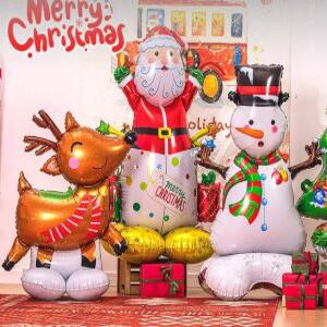 J2K 트리 풍선 산타 크리스마스 포토존 어린이집 파티 소품