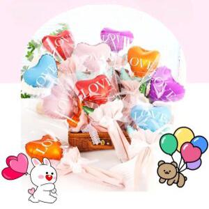 J2K 한송이 풍선꽃다발 생일 파티 졸업 풍선 졸업식 학예회