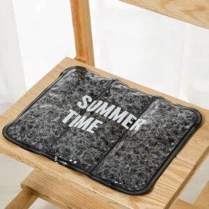 여름 아이스 냉감 쿨링 직장인 사무실 의자 방석 썸머타임 아이스 쿨방석(블랙) 여름