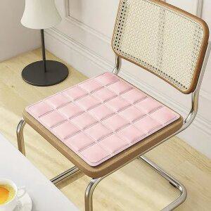 여름 아이스 냉감 쿨링 직장인 사무실 의자 방석 여름나기 아이스 쿨 방석(핑크) 사무