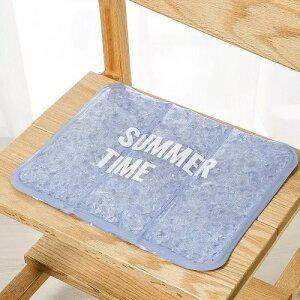 여름 아이스 냉감 쿨링 직장인 사무실 의자 방석 썸머타임 아이스 쿨방석(스카이) 여름