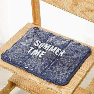 여름 아이스 냉감 쿨링 직장인 사무실 의자 방석 썸머타임 아이스 쿨방석(네이비) 여름