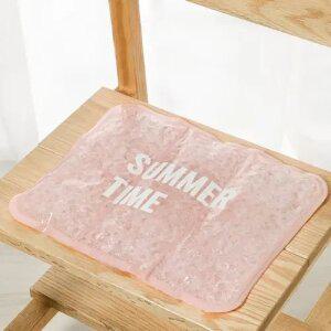 여름 아이스 냉감 쿨링 직장인 사무실 의자 방석 썸머타임 아이스 쿨방석(핑크) 여름