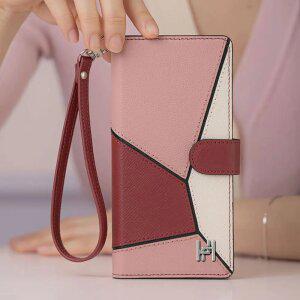 갤럭시 S26 울트라 플러스 콤비 천연소가죽 다이어리 케이스 스트랩포함