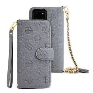 갤럭시 S26 울트라 플러스 럭셔리 불박패턴 고급 지퍼 다이어리 케이스