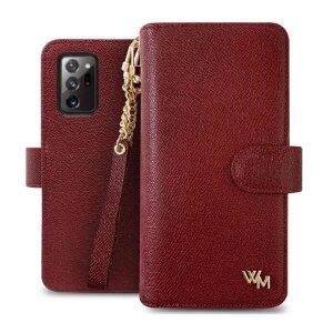 갤럭시 S26 울트라 플러스 DANA 천연소가죽 지퍼 월렛 케이스