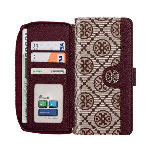 갤럭시 S26 울트라 플러스 명품 카리나 지퍼 월렛 다이어리 케이스