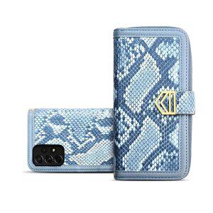 갤럭시 S26 울트라 플러스 뱀피무늬 지퍼 월렛 다이어리 케이스