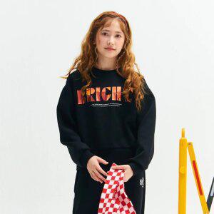 [오션스카이] [2color] 여아 크롭 맨투맨 T-shirt