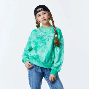 [오션스카이] [2color ] 여아 크롭 맨투맨 T-shirt