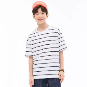 [오션스카이] [2color] 남아 스트라이프 반팔 티
