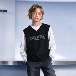 [오션스카이] [2color] 남아 포인트 vest