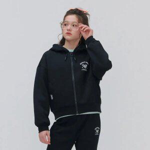 [오션스카이] [2color] 여아 크롭 후드집업