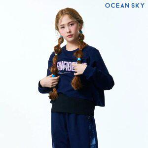 [오션스카이] 여아 레이어드 크롭 티셔츠-CAJG5154B0N