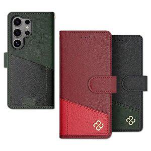 갤럭시 S26 S25 S24 S23 S22 노트20 울트라 플러스 FE 투톤 다이어리 카드 지갑 천연