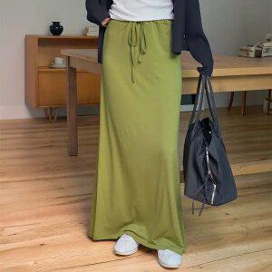 [제작/빅사이즈]이블렛 오베니 찰랑 맥시 스커트 제이스타일