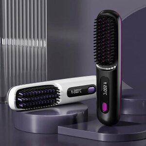 무선 빗고데기 미니 앞머리 뿌리볼륨 브러쉬 고데기 KC인증
