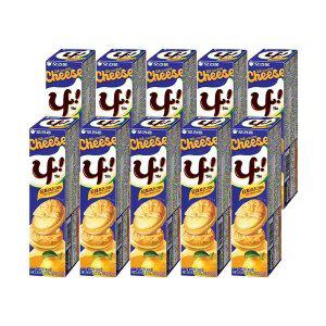 오리온 유자 치즈크림 샌드 나, 77g, 10개