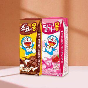 남양 초코에몽 골라담기 초코에몽/딸기에몽 190ml 24팩+24팩