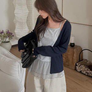 [제작/빅사이즈]이블렛 앤로디 레이어드 프릴 나시 제이스타일