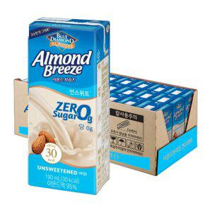 [매일] 아몬드브리즈 언스위트, 190ml, 24개