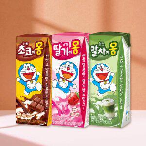 남양 초코에몽 골라담기 초코에몽/딸기에몽/말차에몽 190ml 24팩+24팩