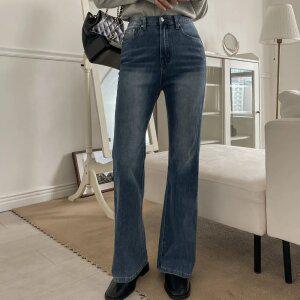 [3단기장/인밴딩] 인생핏 슬림 부츠컷 데님팬츠