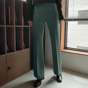 [시크릿라벨] 뒷밴딩스판세미부츠컷슬랙스