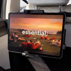 웨이프리 차량용 태블릿 거치대 뒷좌석 헤드레스트 아이패드 갤럭시탭 뒷자리 핸드폰