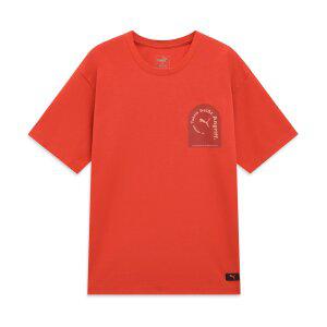 [푸마 공식] 유니 워딩팩 반팔티셔츠 (95031202)