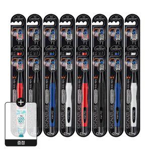 크리오 시그니처 파워케어 딥클린 크로스 탄력모 칫솔 16개입+쿨맥스민트 치약 1개 증