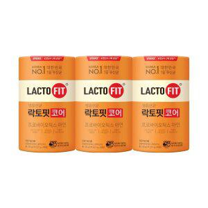 종근당건강 공식 락토핏 코어 60포 3통 (180일분)