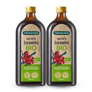 프리미엄로사 유기농 크랜베리 원액 500ml 2병