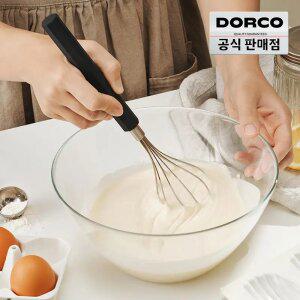 [십일절35%+찜5%] 도루코 헤리콘 키친툴 거품기 (실리콘핸들) /조리도구