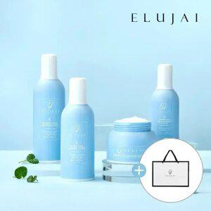 [쇼핑백 포함] 엘루자이 블레미쉬 시카 부스터 기초 4종 세트 기초화장품 스킨케어세트