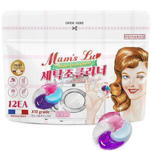 맘스럽 캡슐 세탁조 클리너 16g x 12개입 고농축