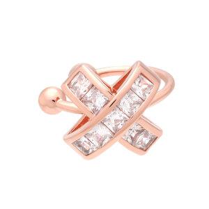 패션 쥬얼리 이어커프 데일리 크로스 귀찌 페이크 피어싱 미니 링 귀안뚫는 귀걸이