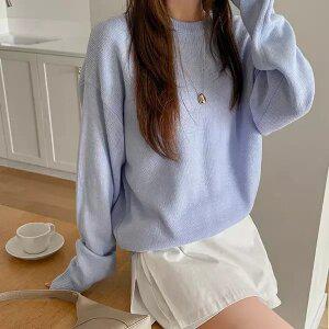 [빅사이즈]이블렛 셀티뮤 베이직케이블 니트 제이스타일