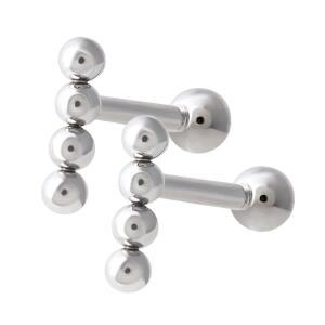 쿼터볼 데일리 써지컬스틸 베이직 피어싱 본품 하나더