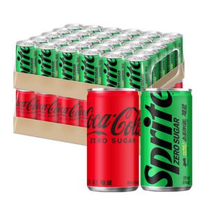 코카콜라 제로, 190ml, 30개 + 스프라이트 제로, 190ml, 30개