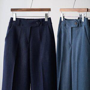 (안나앤모드) auer 비조 데님 슬랙스 [팬츠DRA15]