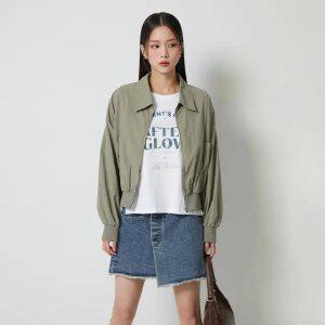 시보리 나일론 블루종 점퍼 AQ3WZ860