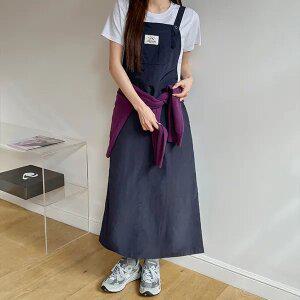[제작/빅사이즈]이블렛 토페니 길이별 포켓 멜빵 원피스 제이스타일