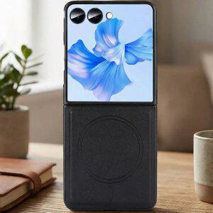 최신 갤럭시 Z플립 케이스 가죽스타일 맥세이프 컬러 / 핸드폰케이스 지플립7 6 5 4